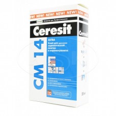 Клей для плитки, 25кг CERESIT СМ-14 (Церезит СМ-14)